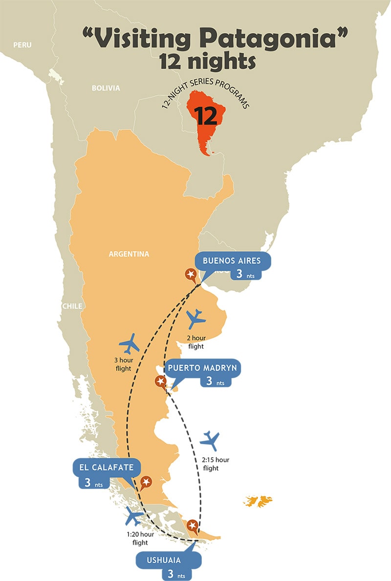 Visiting Patagonia - 12 Nights