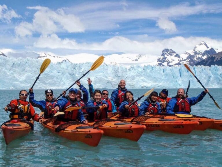 perito moreno kayak