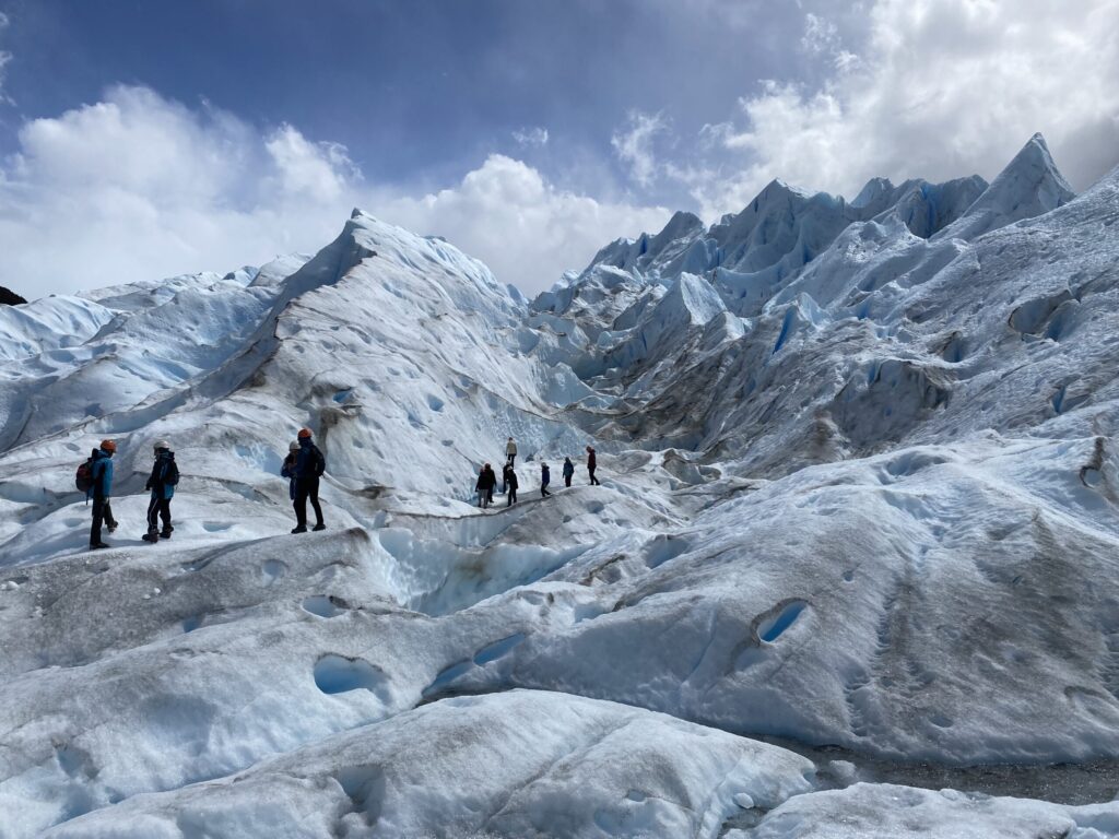 mini ice trekking tour on perito moreno glacier