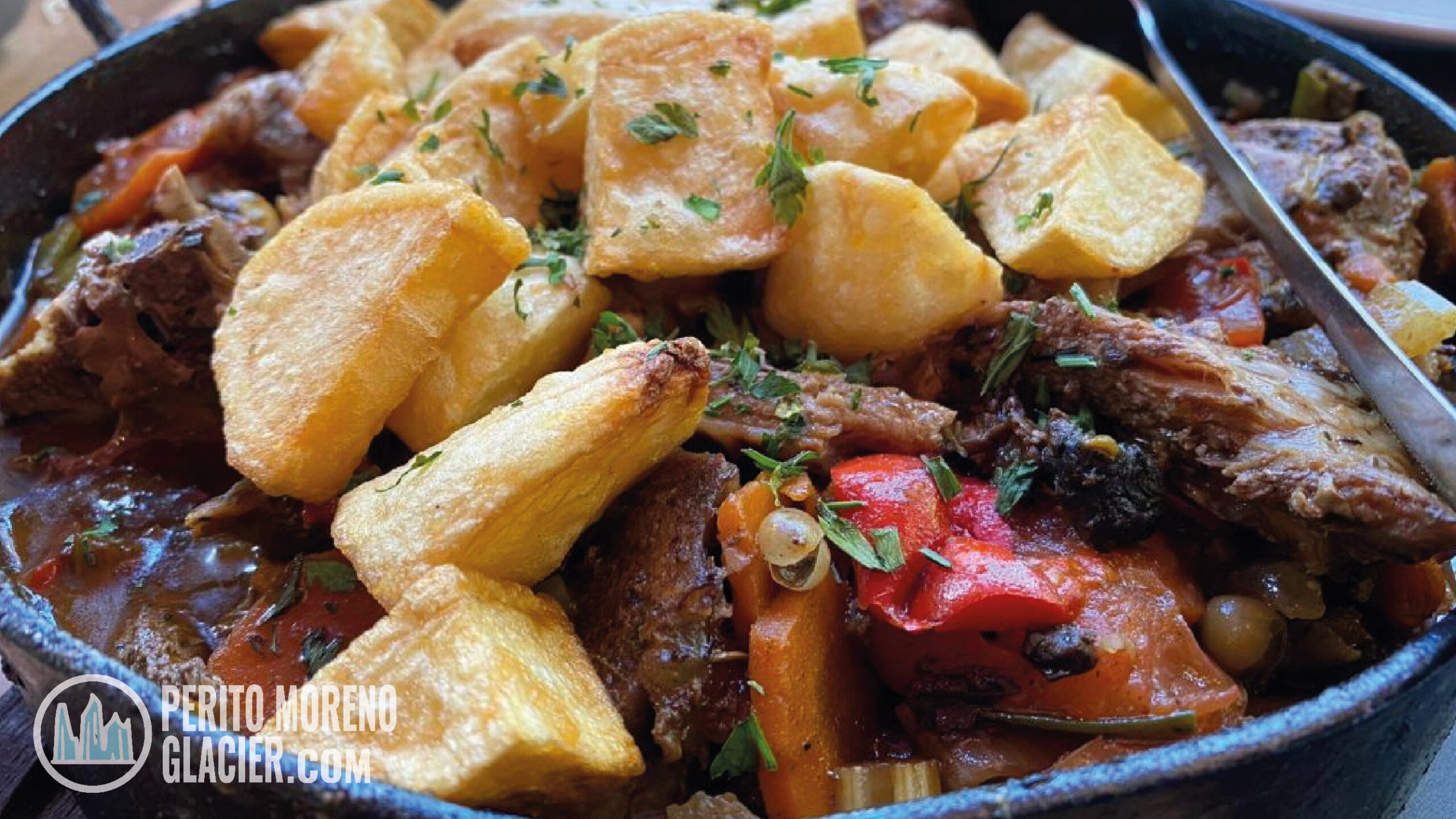 The lamb in Patatonia. Exquisite dish