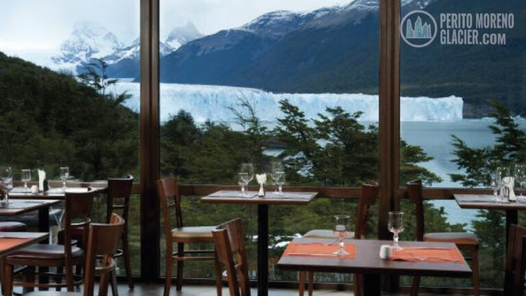 restaurante at perito moreno glacier