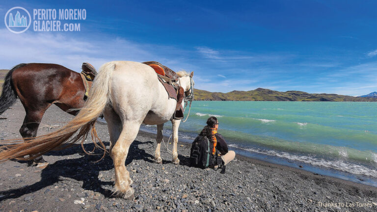 horseback riding + lake nordenskjold 1