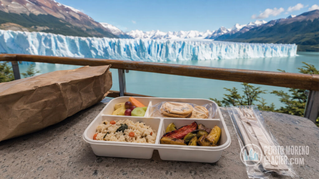 food perito moreno glacier