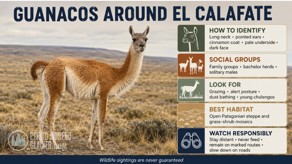 guanacos el calafate