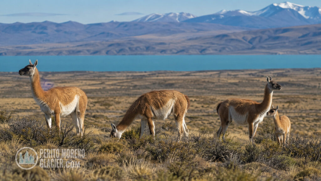 guanacos el calafate photo