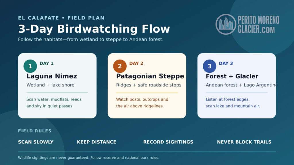 infographic birdwatching flow