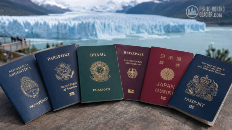 passports el calafate perito moreno