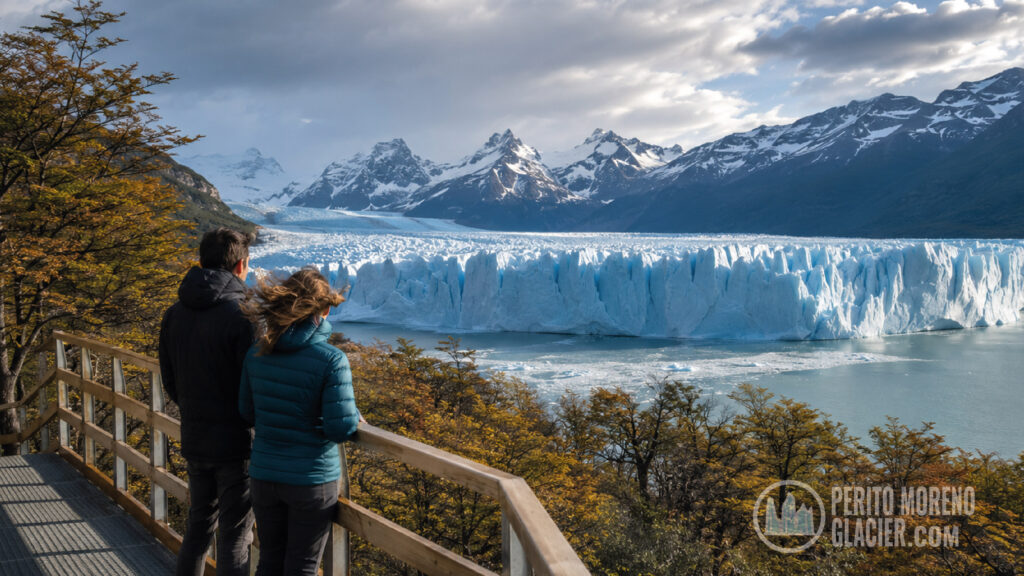perito moreno glacier afternoon
