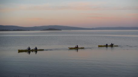 Sunset Kayak on Lake Argentino
